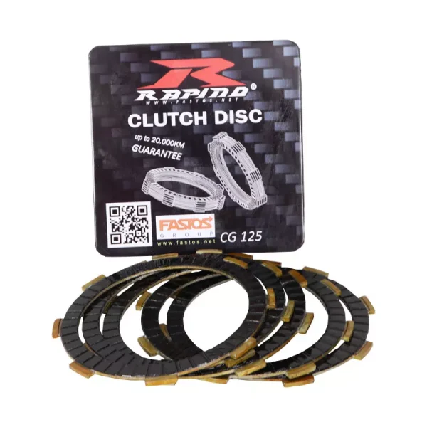 صفحه کلاچ جعبه فلزی راپیدو بسته 5 عددی